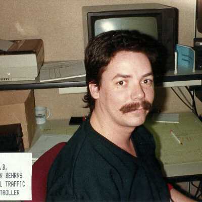 Photograph, JEB, John Behrns, Rail Traffic Controller.