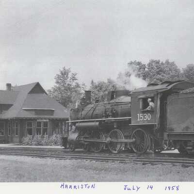 Photograph, CNR Station, Harriston, Ontario, Canada.