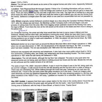 Document, Milnet History.