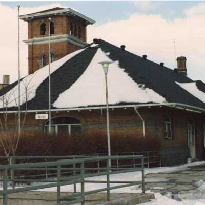 Photograph, CNR Station, Guelph, Ontario.