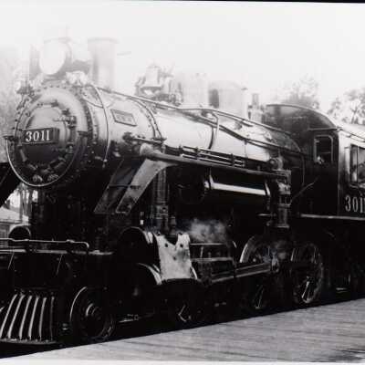 Photograph, CPR Locomotive 3011.