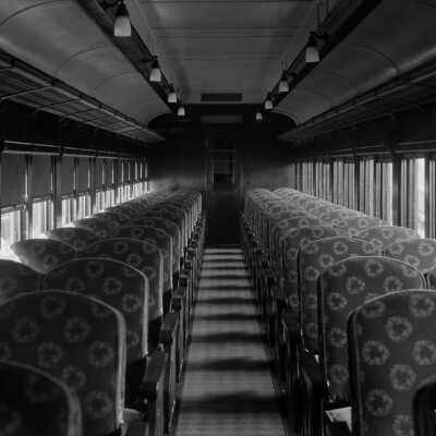 Photograph, Canadian National Railways (CNR) Day coach car.