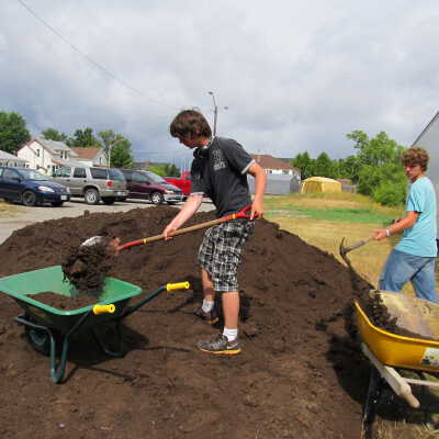Photograph, NORMHC, Garden of Life Opening Ceremony and Construction.