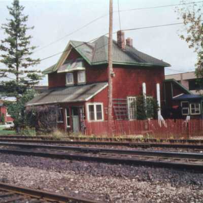 Photograph, CNR Oriole Station, Oriole, Ontario.