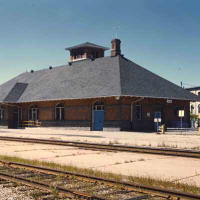 Photograph, CNR Station, Guelph, Ontario.
