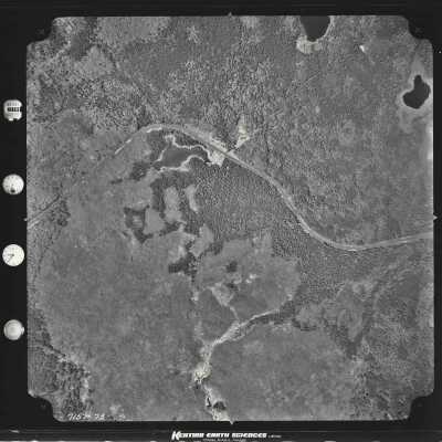 Photograph, Aerial Shots, Canadian National Railway, Unknown Location.