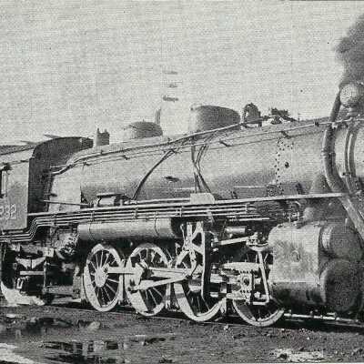 Photograph, CNR Locomotive 3232.