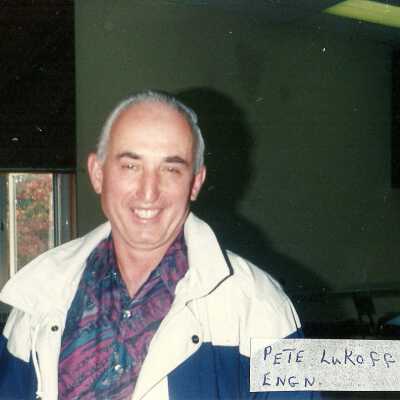 Photograph, Pete Lukoff, Engineer.
