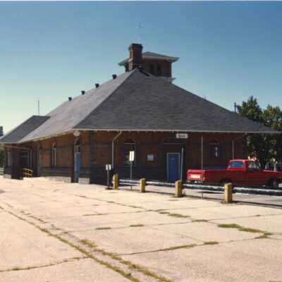 Photograph, CNR Station, Guelph, Ontario.