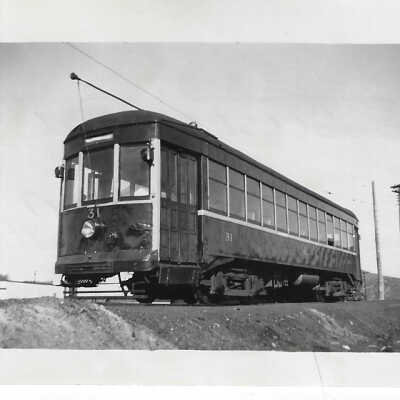 Photograph of a Sudbury Copper Cliff Suburban Electric Railway Streetcar