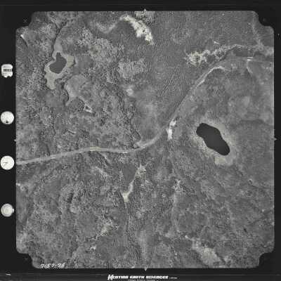 Photograph, Aerial Shots, Canadian National Railway, Unknown Location.