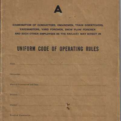 Uniform Code of Operating Rules
