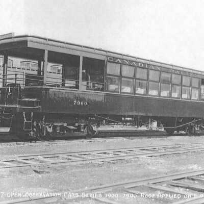 Photograph, CPR Car 7900 Observation Car.