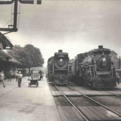 Photograph, CNR Station, Guelph, Ontario.
