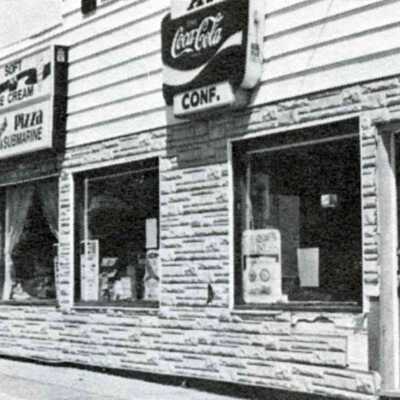 Photograph, Imperial Pizza & AR Confectionery.