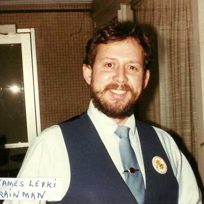 Photograph, James Lepki, Trainman.