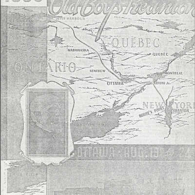 Canada Atlantic Railway: Old Boy's Reunion Newsletter