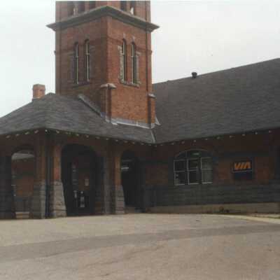 Photograph, CNR Station, Guelph, Ontario.