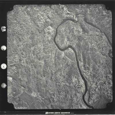Photograph, Aerial Shots, Canadian National Railway, Unknown Location.