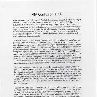 VIA Confusion, 1980 Explanation
