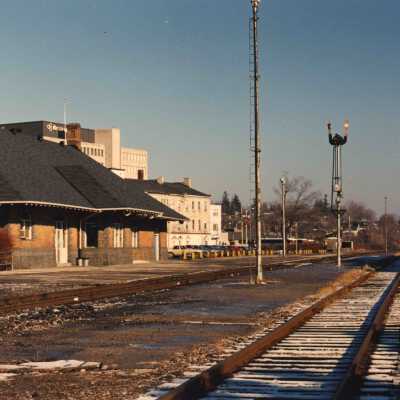Photograph, CNR Station, Guelph, Ontario.