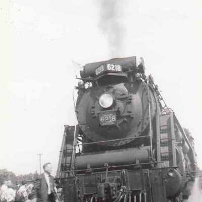 Photograph, CNR Locomotive 6218.
