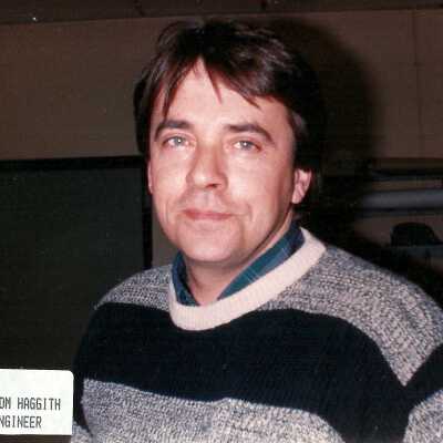 Photograph, Tom Haggith, Engineer.