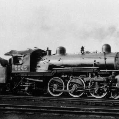 Photograph - Canadian National Railways locomotive no. 5045