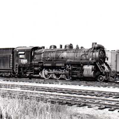 Photograph, CNR Locomotive 3385.