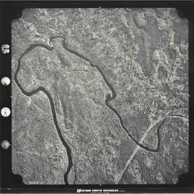 Photograph, Aerial Shots, Canadian National Railway, Unknown Location.
