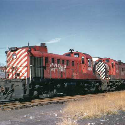 Photograph, Canadian Pacific Engine 8429, Engine 8450
