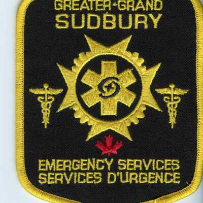 Photograph, Greater Sudbury Emergency Services Badge.