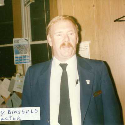 Photograph, Gerry Binsfeld, Conductor.