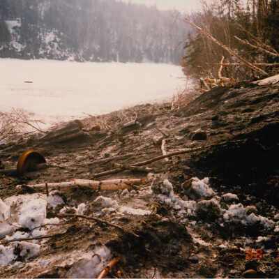 Photograph, Train Derailment, 1988, Set of 175 Pictures.