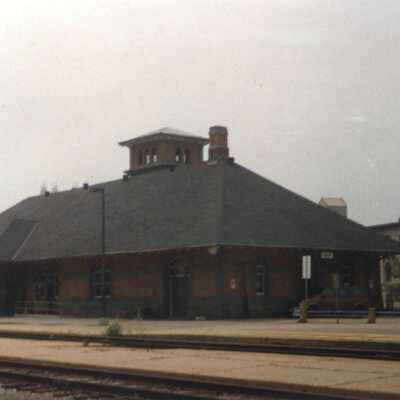 Photograph, CNR Station, Guelph, Ontario.