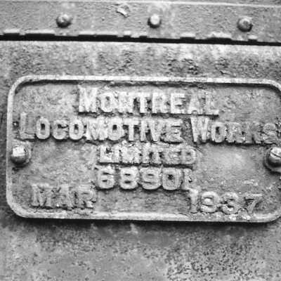 Photograph, Canadian Pacific Steam Engine.