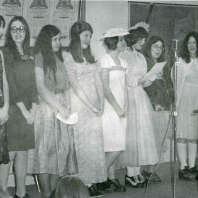 Photograph, CHS choir.