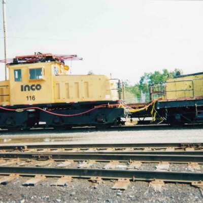 Photograph, INCO Locomotive 116.