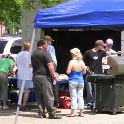 Photograph, NORMHC, Rods and Rails Car Show, 2011.