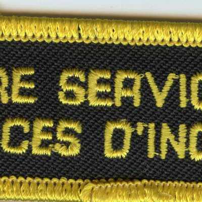 Photograph, Greater Sudbury Emergency Services Badge.