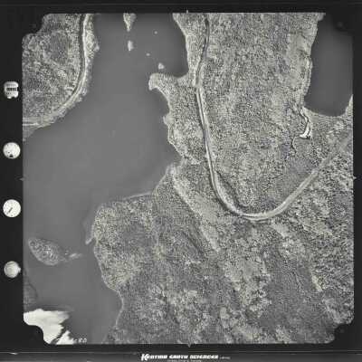 Photograph, Aerial Shots, Canadian National Railway, Unknown Location.