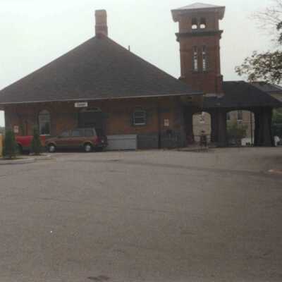 Photograph, CNR Station, Guelph, Ontario.