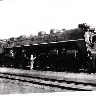 Photograph, CNR Steam Engine 6207