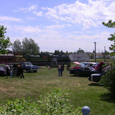Photograph, NORMHC, Rods and Rails Car Show, 2011.