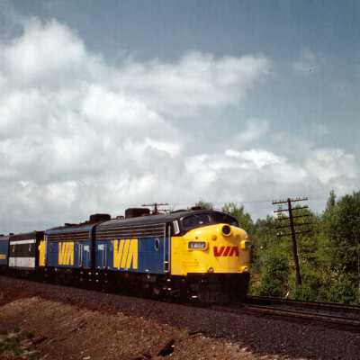 Photograph, VIA Rail Engine 1402
