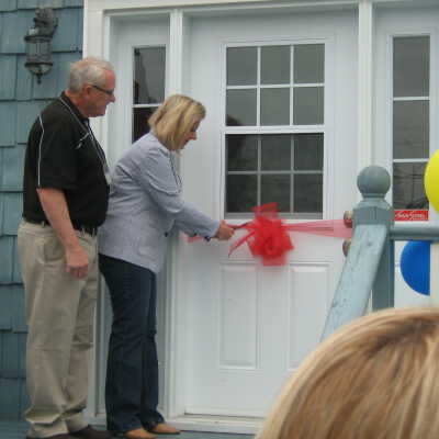 Photograph, Ribbon Cutting, NORMHC, Open House.
