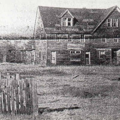 Photograph- Abandoned House at Sellwood (Hotel?)
