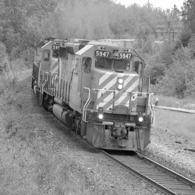 Photograph, CPR Locomotive 5947.
