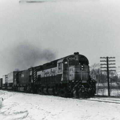 Photograph, Canadian Pacific Locomotive 4249.