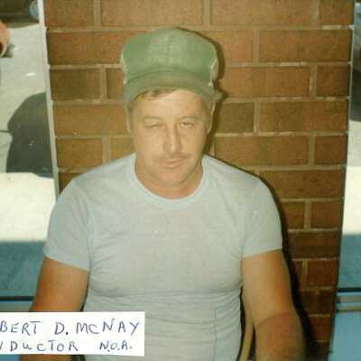 Photograph, Robert D. McNay, Conductor.